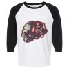 Raglan Three-Quarter Sleeve Baseball T-Shirt Vignette