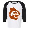 Raglan Three-Quarter Sleeve Baseball T-Shirt Vignette