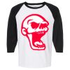 Raglan Three-Quarter Sleeve Baseball T-Shirt Vignette