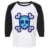Raglan Three-Quarter Sleeve Baseball T-Shirt Vignette