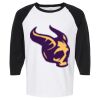 Raglan Three-Quarter Sleeve Baseball T-Shirt Vignette