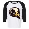 Raglan Three-Quarter Sleeve Baseball T-Shirt Vignette