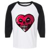 Raglan Three-Quarter Sleeve Baseball T-Shirt Vignette