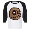 Raglan Three-Quarter Sleeve Baseball T-Shirt Vignette