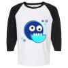 Raglan Three-Quarter Sleeve Baseball T-Shirt Vignette