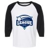 Raglan Three-Quarter Sleeve Baseball T-Shirt Vignette
