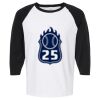 Raglan Three-Quarter Sleeve Baseball T-Shirt Vignette