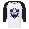 Raglan Three-Quarter Sleeve Baseball T-Shirt Vignette