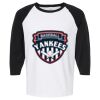 Raglan Three-Quarter Sleeve Baseball T-Shirt Vignette