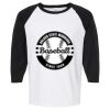 Raglan Three-Quarter Sleeve Baseball T-Shirt Vignette
