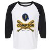 Raglan Three-Quarter Sleeve Baseball T-Shirt Vignette