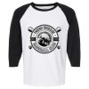 Raglan Three-Quarter Sleeve Baseball T-Shirt Vignette