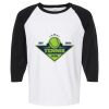 Raglan Three-Quarter Sleeve Baseball T-Shirt Vignette