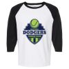 Raglan Three-Quarter Sleeve Baseball T-Shirt Vignette
