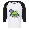 Raglan Three-Quarter Sleeve Baseball T-Shirt Vignette