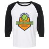 Raglan Three-Quarter Sleeve Baseball T-Shirt Vignette