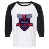 Raglan Three-Quarter Sleeve Baseball T-Shirt Vignette