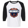 Raglan Three-Quarter Sleeve Baseball T-Shirt Vignette