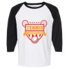 Raglan Three-Quarter Sleeve Baseball T-Shirt Vignette