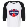 Raglan Three-Quarter Sleeve Baseball T-Shirt Vignette