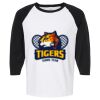 Raglan Three-Quarter Sleeve Baseball T-Shirt Vignette