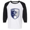 Raglan Three-Quarter Sleeve Baseball T-Shirt Vignette