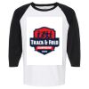 Raglan Three-Quarter Sleeve Baseball T-Shirt Vignette