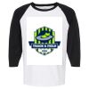 Raglan Three-Quarter Sleeve Baseball T-Shirt Vignette