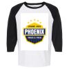 Raglan Three-Quarter Sleeve Baseball T-Shirt Vignette