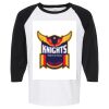 Raglan Three-Quarter Sleeve Baseball T-Shirt Vignette