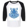 Raglan Three-Quarter Sleeve Baseball T-Shirt Vignette