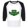 Raglan Three-Quarter Sleeve Baseball T-Shirt Vignette