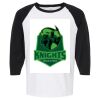 Raglan Three-Quarter Sleeve Baseball T-Shirt Vignette
