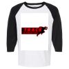 Raglan Three-Quarter Sleeve Baseball T-Shirt Vignette