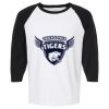 Raglan Three-Quarter Sleeve Baseball T-Shirt Vignette