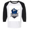 Raglan Three-Quarter Sleeve Baseball T-Shirt Vignette