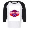 Raglan Three-Quarter Sleeve Baseball T-Shirt Vignette