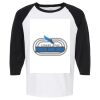 Raglan Three-Quarter Sleeve Baseball T-Shirt Vignette