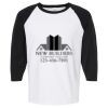 Raglan Three-Quarter Sleeve Baseball T-Shirt Vignette