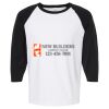 Raglan Three-Quarter Sleeve Baseball T-Shirt Vignette