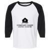Raglan Three-Quarter Sleeve Baseball T-Shirt Vignette