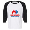 Raglan Three-Quarter Sleeve Baseball T-Shirt Vignette