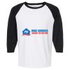 Raglan Three-Quarter Sleeve Baseball T-Shirt Vignette