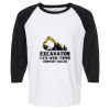 Raglan Three-Quarter Sleeve Baseball T-Shirt Vignette