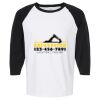 Raglan Three-Quarter Sleeve Baseball T-Shirt Vignette