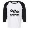 Raglan Three-Quarter Sleeve Baseball T-Shirt Vignette