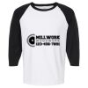 Raglan Three-Quarter Sleeve Baseball T-Shirt Vignette