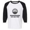 Raglan Three-Quarter Sleeve Baseball T-Shirt Vignette