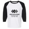 Raglan Three-Quarter Sleeve Baseball T-Shirt Vignette