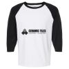 Raglan Three-Quarter Sleeve Baseball T-Shirt Vignette